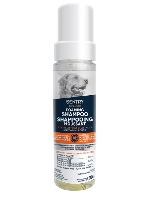  -Non-toxic pet toy recommendationsSentry Foaming Flea & Tick Shampoo