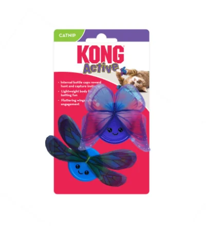 - Brand XX cat toy selectionsKong CAT Active Caps 2pk