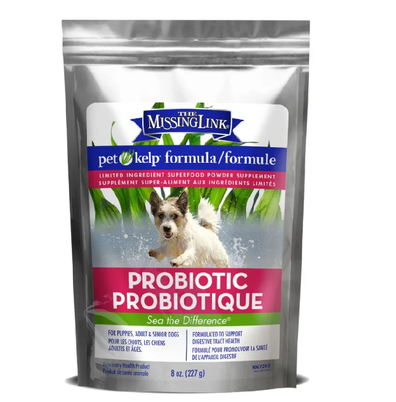 - Precautions for using pet toysMissing Link Probiotic Pet Kelp Formula