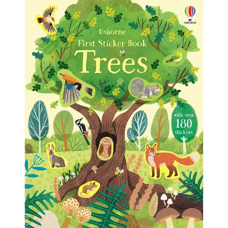 Usborne's first sticker book trees