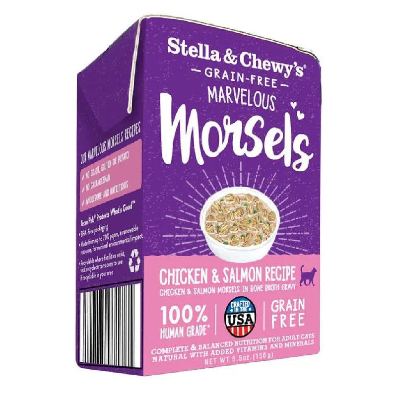 STELLA & CHEWY'S® CHICKEN & SALMON MEDLEY MORSELS CAT WET FOOD