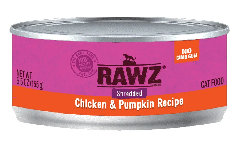    - Chicken flavor cat food  /pet-cat-food-1RAWZ® Shredded Chicken & Pumpkin Cat Food Recipe