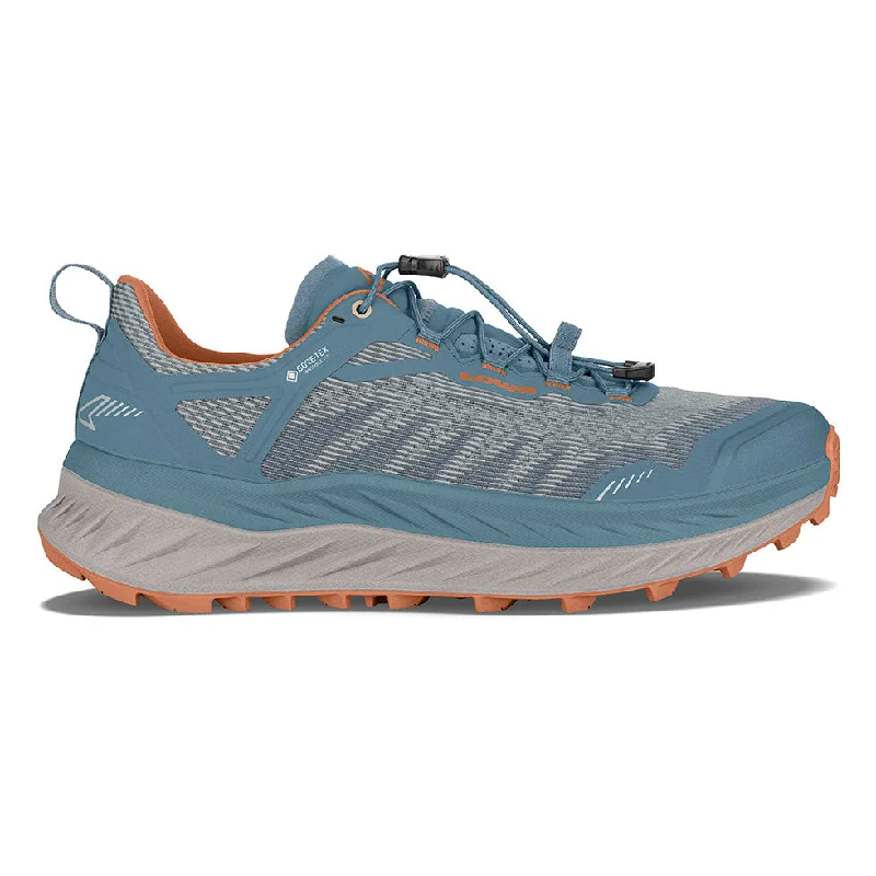 Men's Fortux GTX Shoe - Smoke Blue/Rust