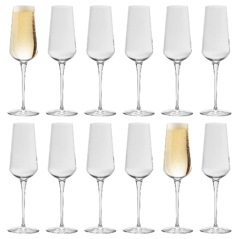 285ml Inalto Uno Champagne Flutes - Pack of 12 - By Bormioli Rocco