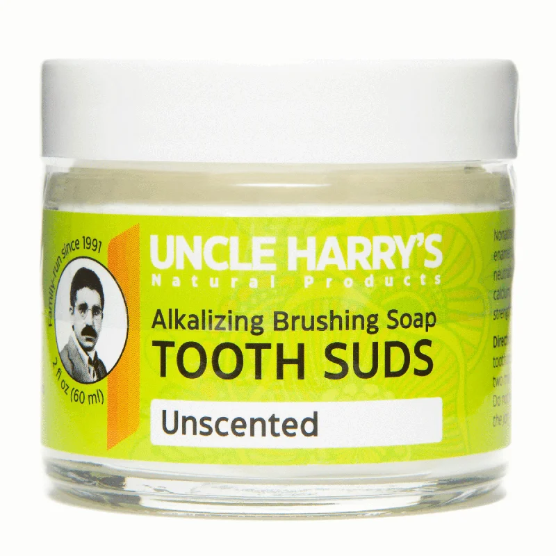 Uncle Harry's Natural Products Unscented Brushing Soap Tooth Suds (2 oz) #10070479