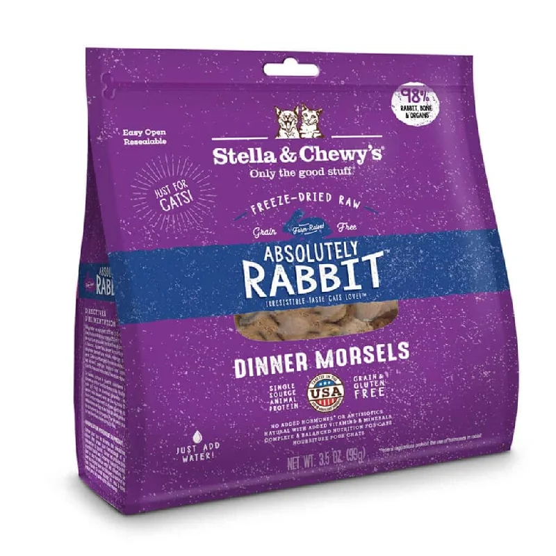    - Where to buy imported cat food  /pet-cat-food-1STELLA & CHEWY'S® ABSOLUTELY RABBIT FREEZE-DRIED RAW DINNER MORSELS CAT FOOD