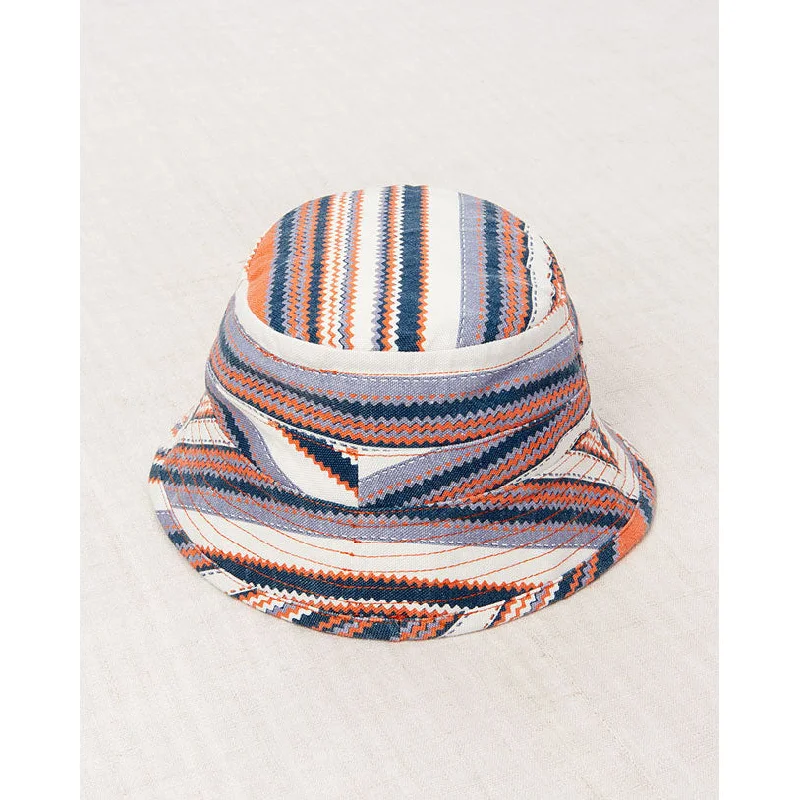 Misha and Puff Poppy Zigzag Bucket Hat