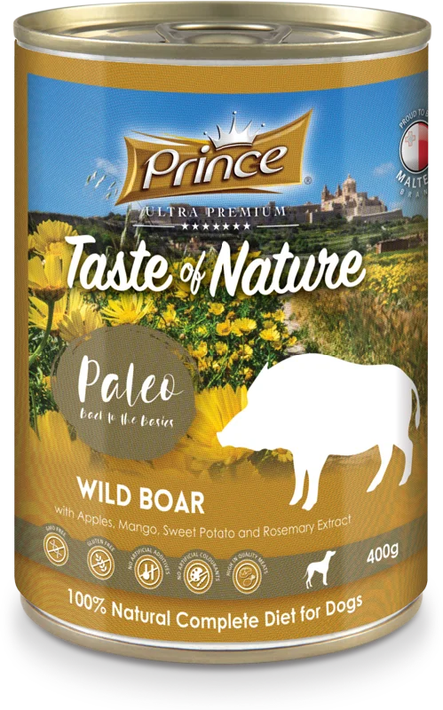 7. **Pet clothes are thickened in winter**Prince Taste of Nature  tin, Wild boar with Apples, Mango, Sweet Potato and Rosemary Extract - 400g