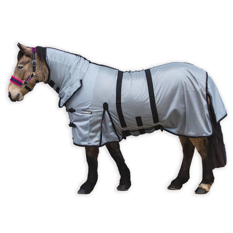 Loveson Fly Rug - Silver/Black