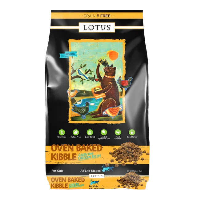 1. **Functional Cat Food**  /pet-cat-food-1Lotus Grain Free Oven Baked Chicken Kibble Recipe Dry Cat Food