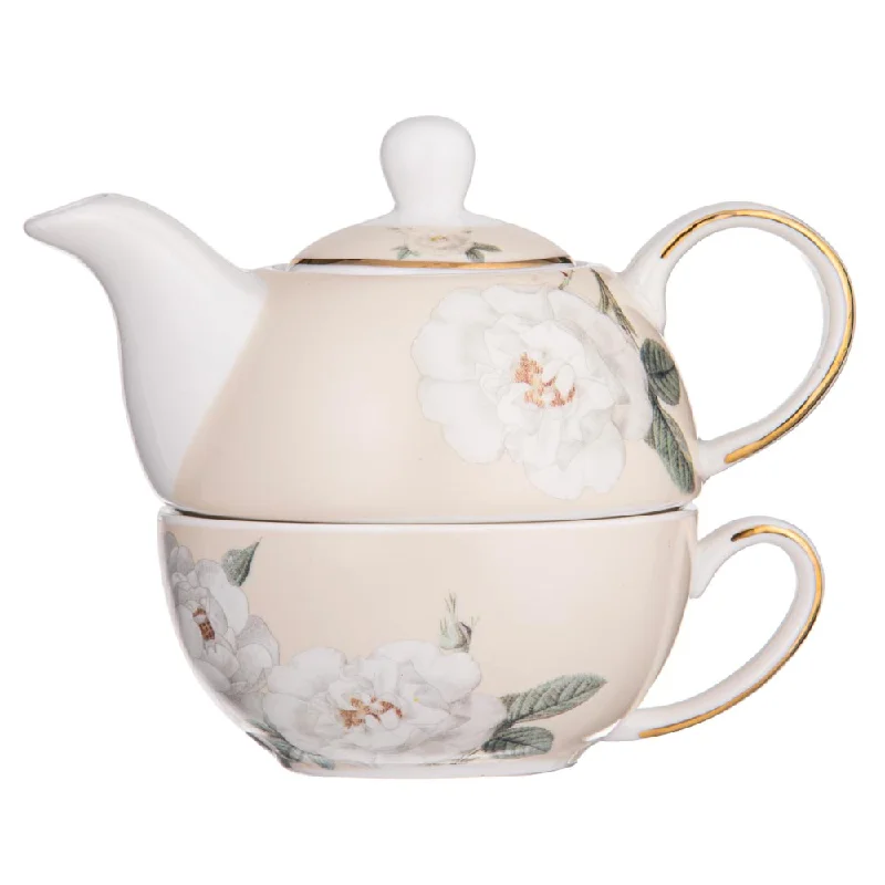 Ashdene Elegant Rose Tea For One Set