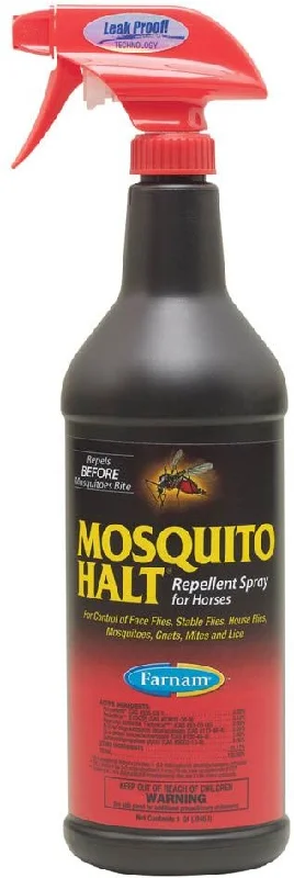 Mosquito Halt Repellent Spray for Horses - 32oz