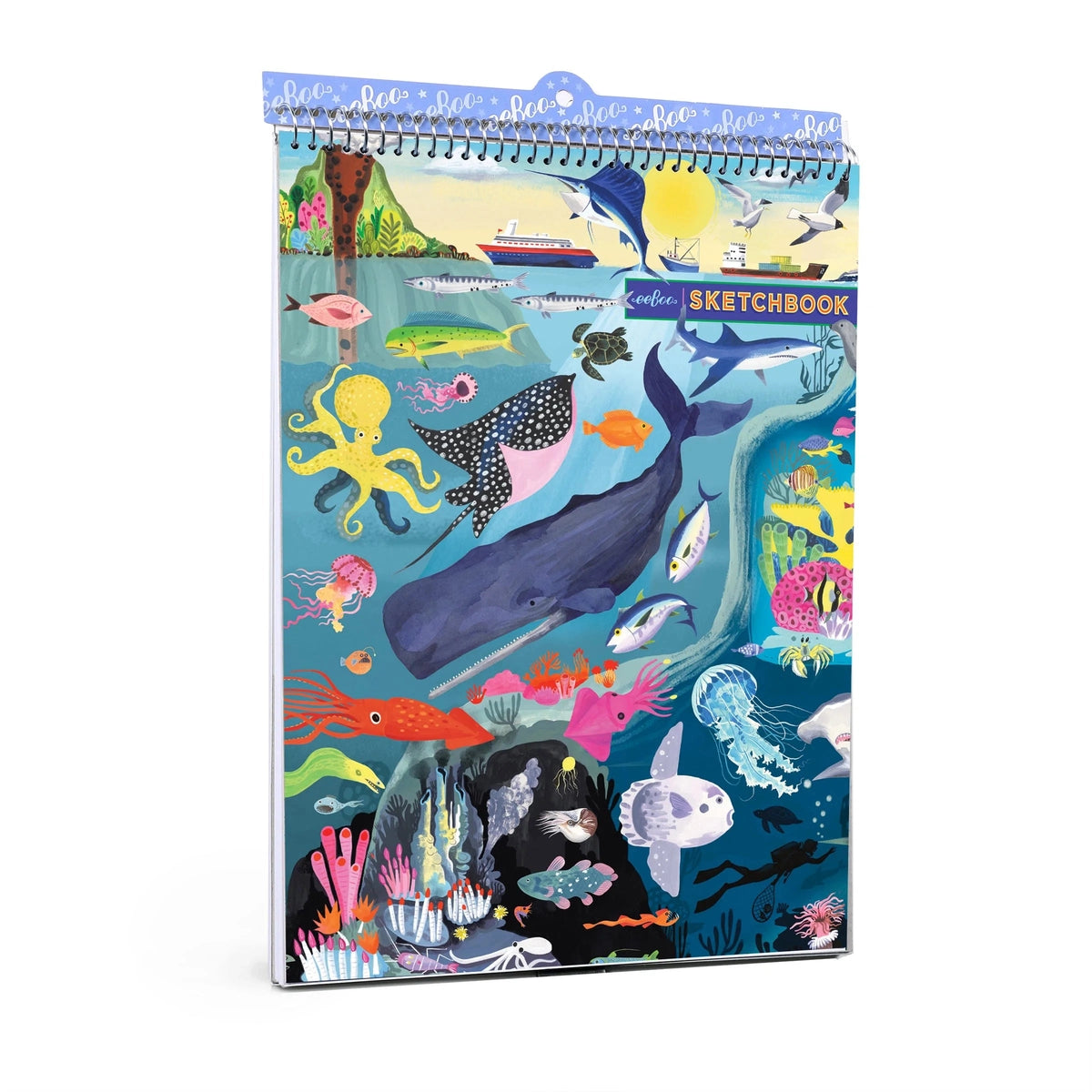 eeBoo sketchbook under the sea