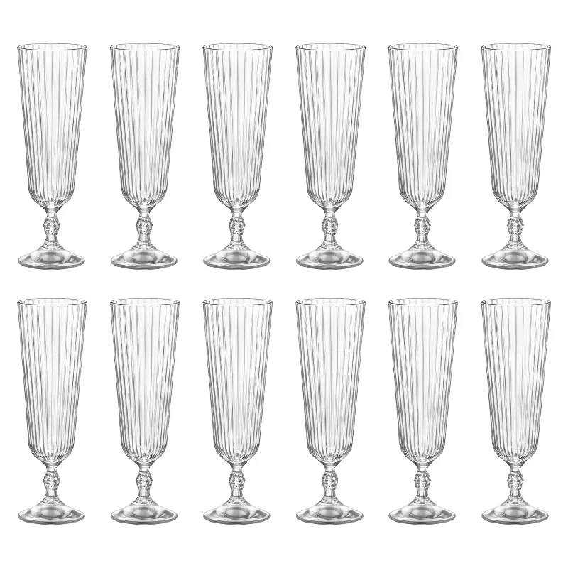 275ml America '20s Sling Cocktail Glasses - Pack of 12 - By Bormioli Rocco