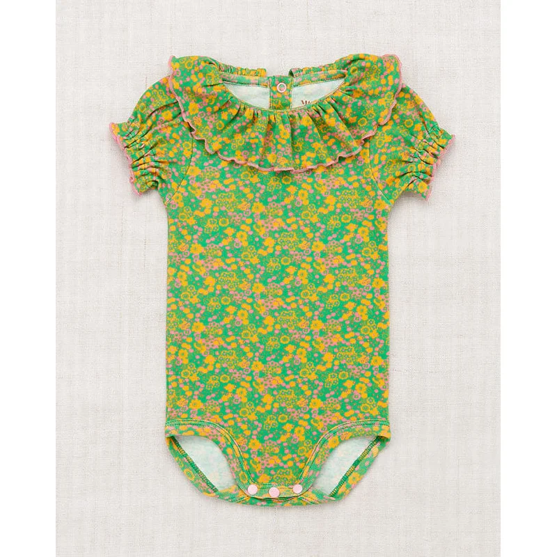 Misha and Puff Clover Tisbury Garden Balloon Sleeve Paloma Onesie