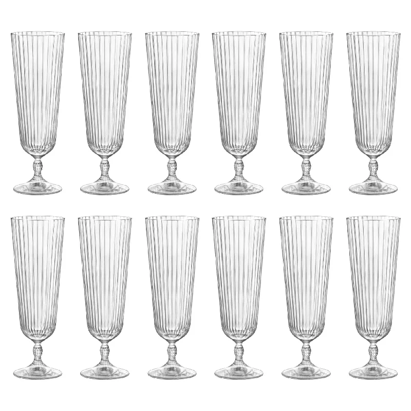 510ml America '20s Sling Cocktail Glasses - Pack of 12 - By Bormioli Rocco