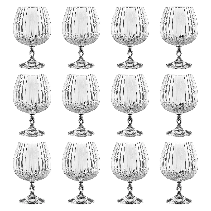 650ml America '20s Brandy Glasses - Pack of 12 - By Bormioli Rocco