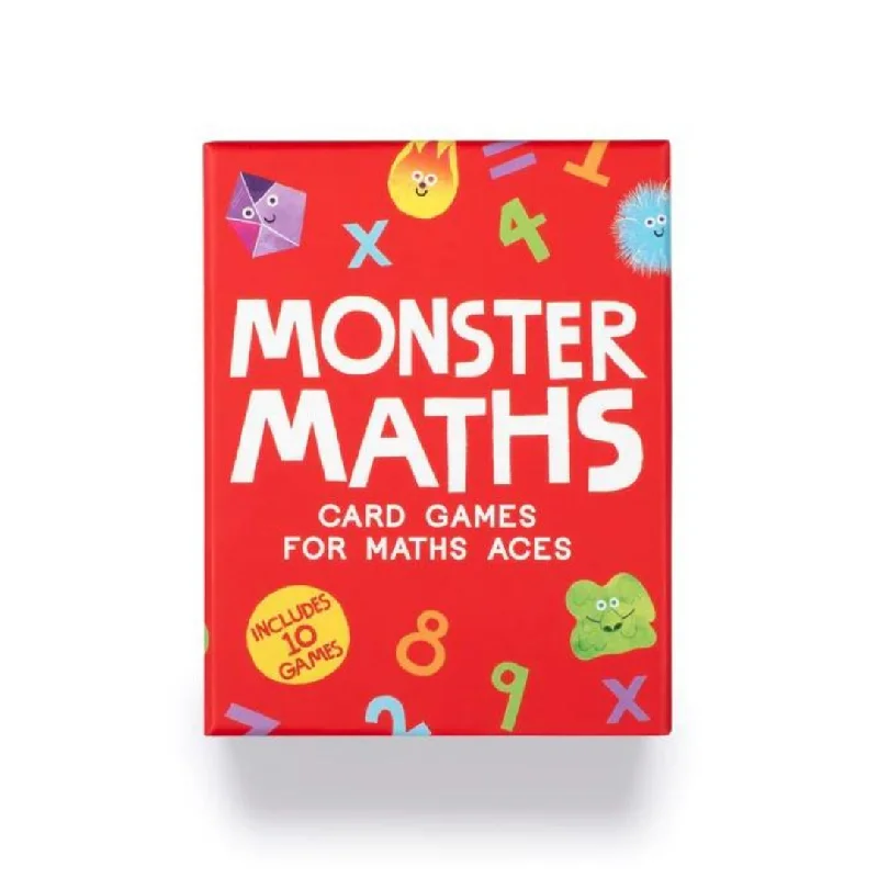 monster math card games