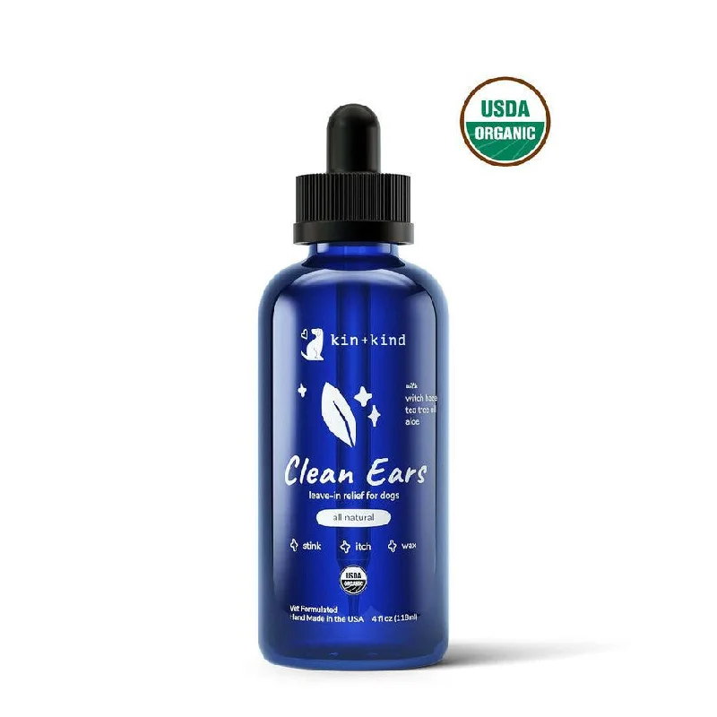 kin+kind Dog Ear Cleanser - 4oz