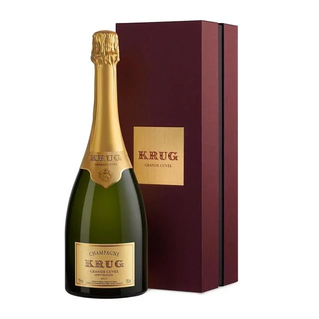 Krug Grande Cuvee Champagne 169th Edition Gift Box   75cl