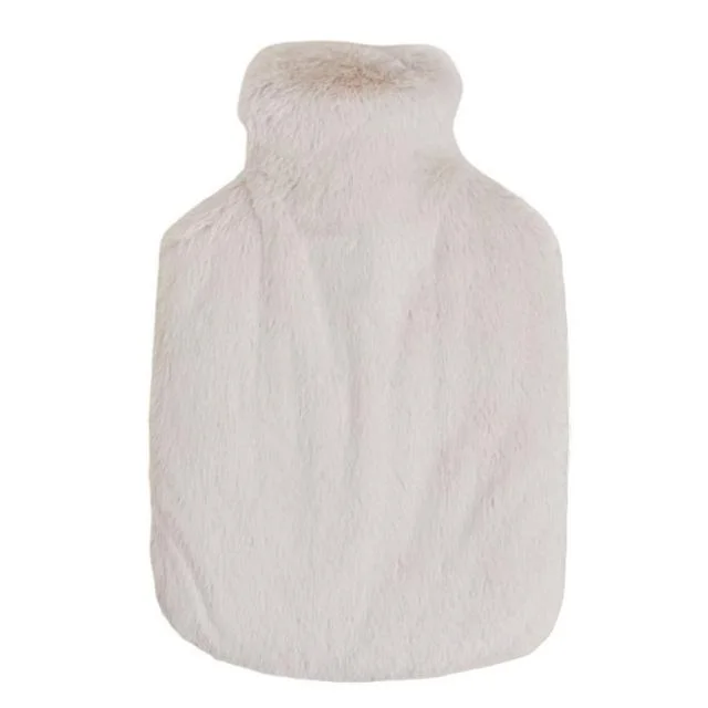 M&S Collection Supersoft Faux Fur Hot Water Bottle 'One Size Blush