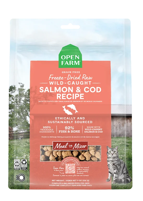    - Orijen cat food reviews  /pet-cat-food-1Open Farm Wild-Caught Salmon & Cod Freeze Dried Raw Cat Food (9 oz)