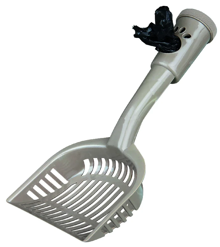 8. **Cat food bowl anti-overturning**Litter Scoop with Dirt Bags