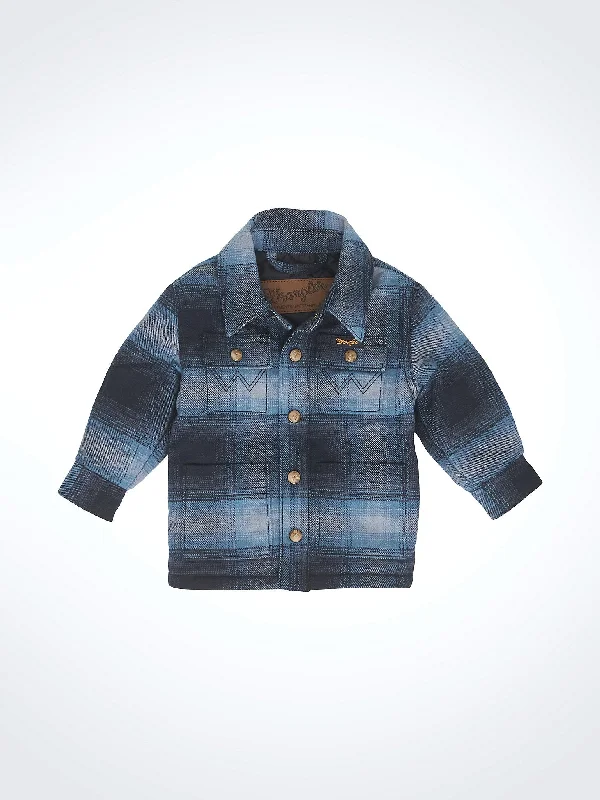 Little Boys' Quilt Lined Flannel Shirt Jacket - Mid-State