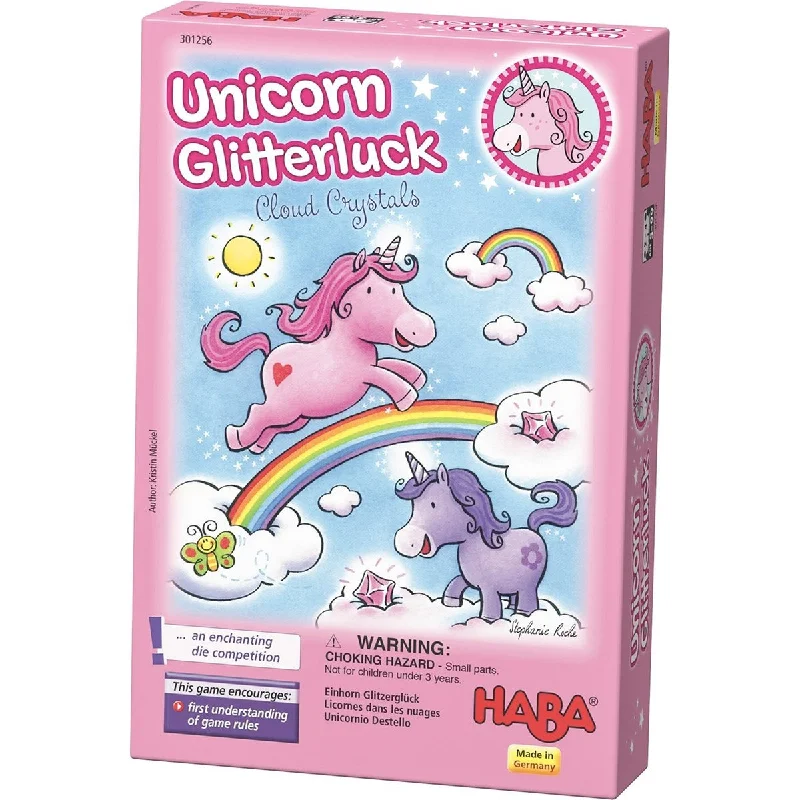 with the functions of decontamination, deodorization, and nourishment.Haba unicorn glitterluck cloud crystals game