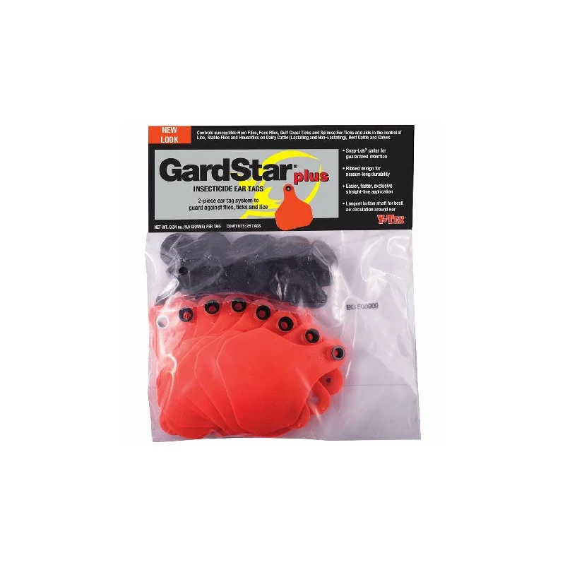 Gard Star Insecticide Ear Tag - 25 Pack