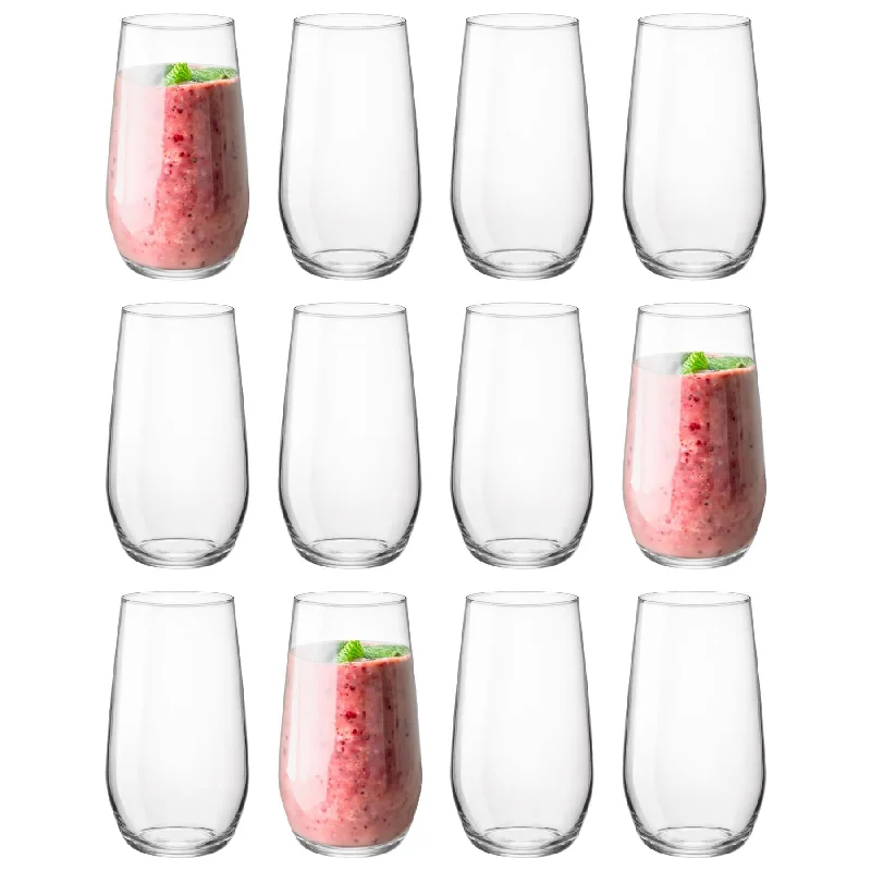 390ml Electra Highball Glasses - Pack of 12 - By Bormioli Rocco