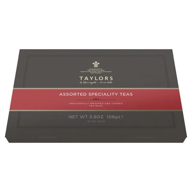 Taylors Assorted Speciality Teabags   48 per pack