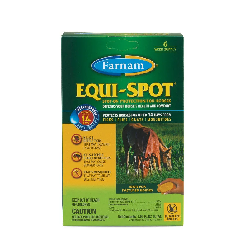 Equi-Spot Spot-On Protection for Horses - 3 Pack