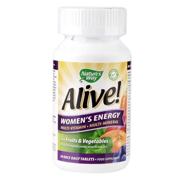 Nature's Way Alive! Women's Energy Multi-Vitamin 30 Tablets