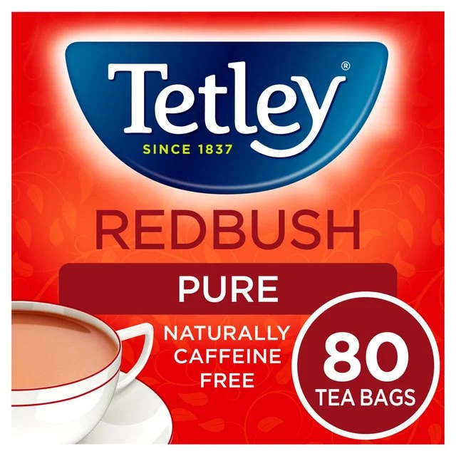 Tetley Redbush Tea Bags   80 per pack