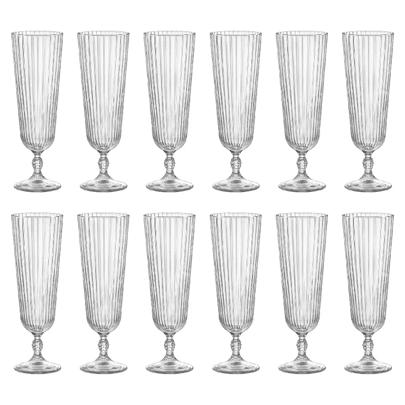 400ml America '20s Sling Cocktail Glasses - Pack of 12 - By Bormioli Rocco