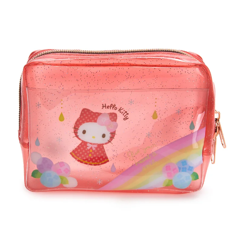 making it smoother and more shiny.Hello Kitty Glitter Zipper Pouch (Rainy Days Series)