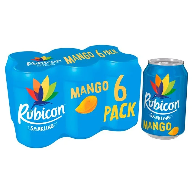 Rubicon Sparkling Mango   6 x 330ml