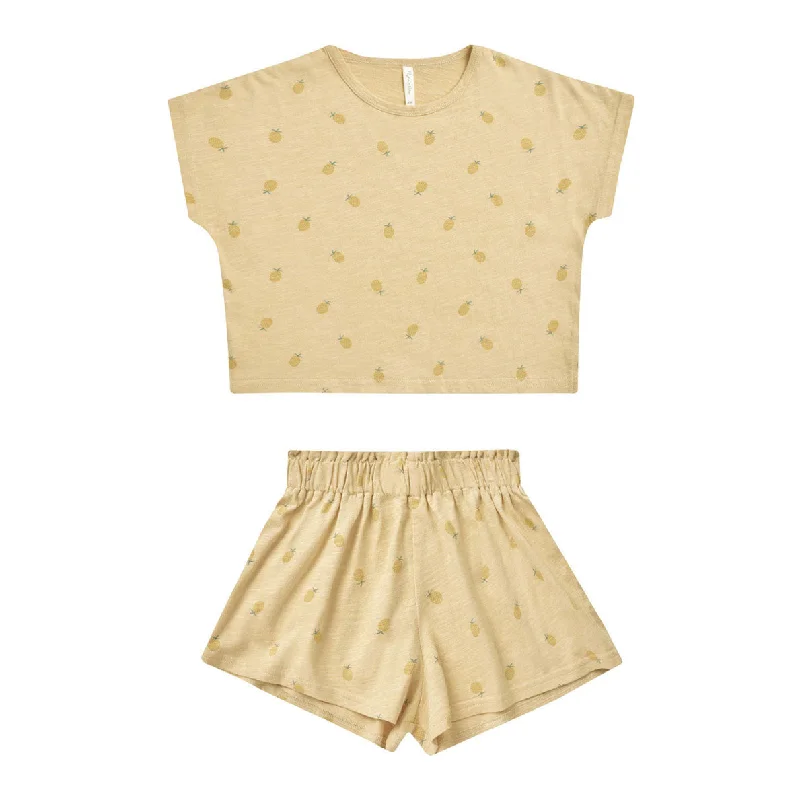 Rylee and Cru Yellow Raegan Set - Pineapple