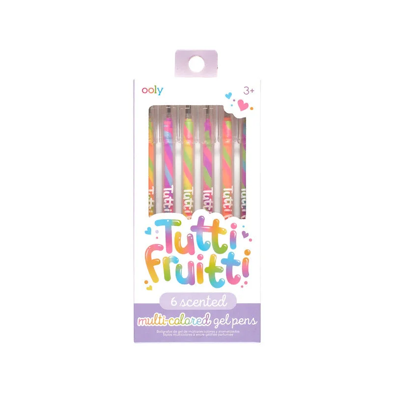 Ooly tutti frutti scented coloured gel pens set of 6