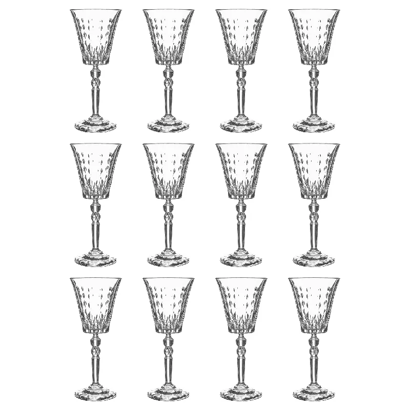 259ml Marilyn Wine Glasses - Pack of 12 - By RCR Crystal