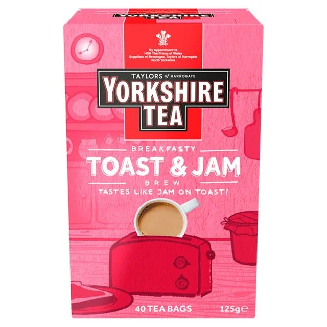 Yorkshire Tea Toast & Jam Brew   40 per pack