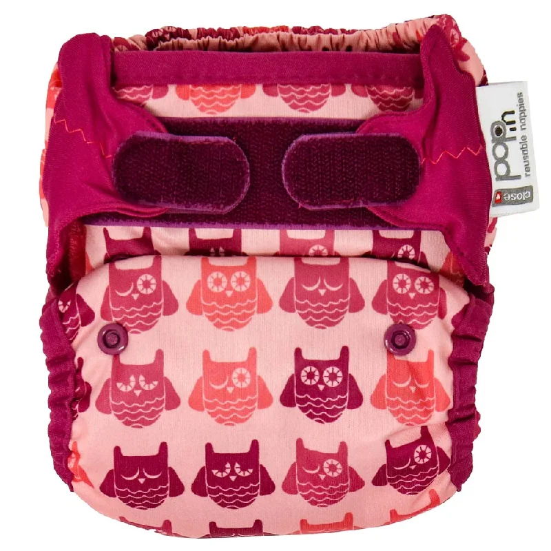 Pop-in Vintage Collection Pink Owl Nappy