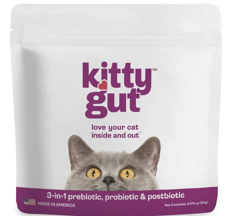 KittyGut Digestive & Immune Support Supplement for Cats