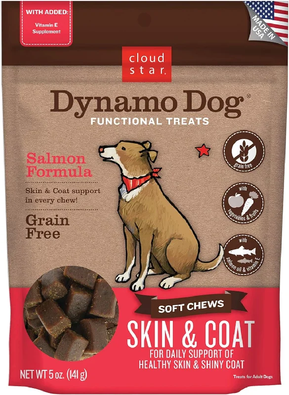 - Natural ingredient dog food/pet-dog-food-1Dynamo Dog Functional Soft Chews Dog Treats (Salmon) - 5oz & 14oz