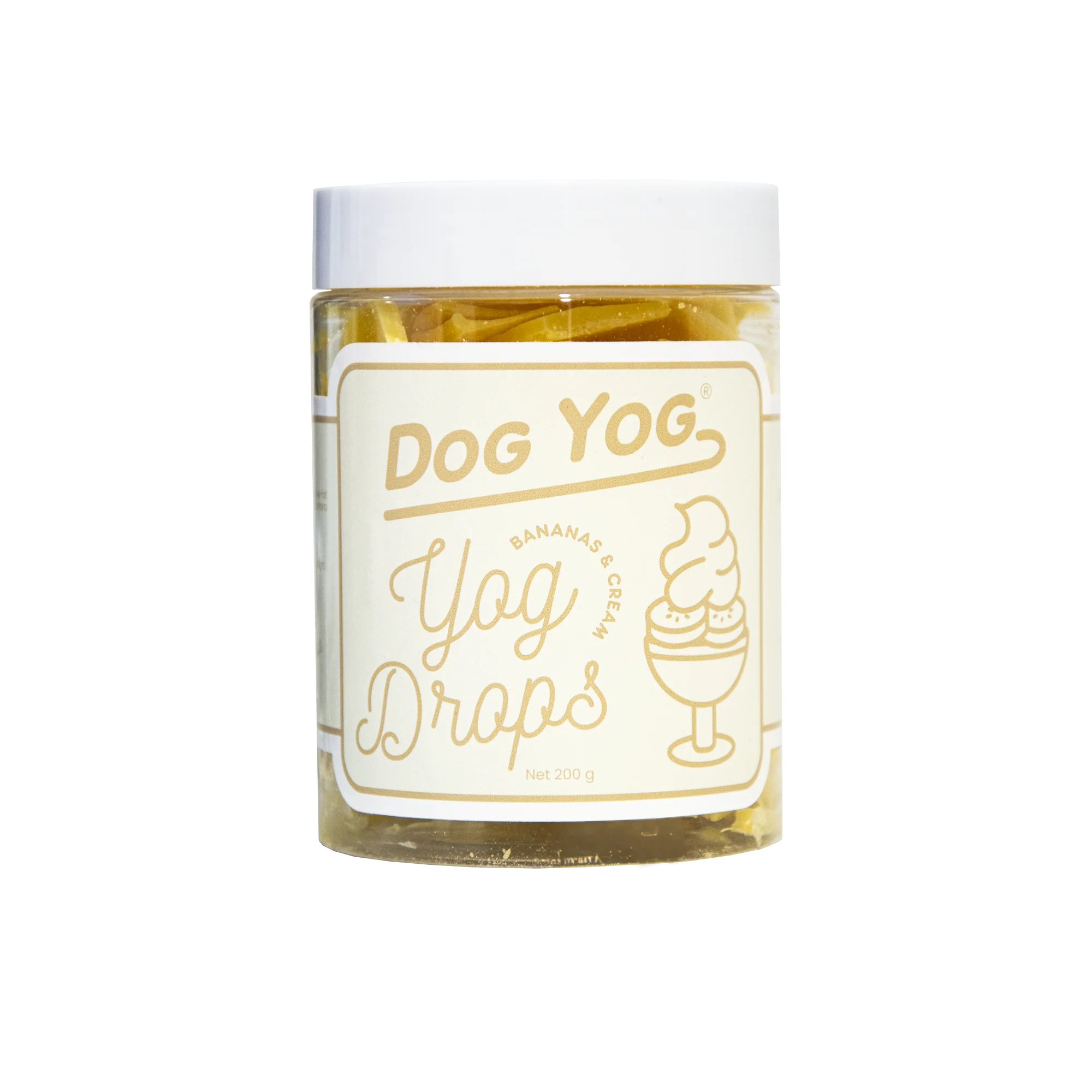 Dog Yog - Yog Drop - Bananas & Cream 200g