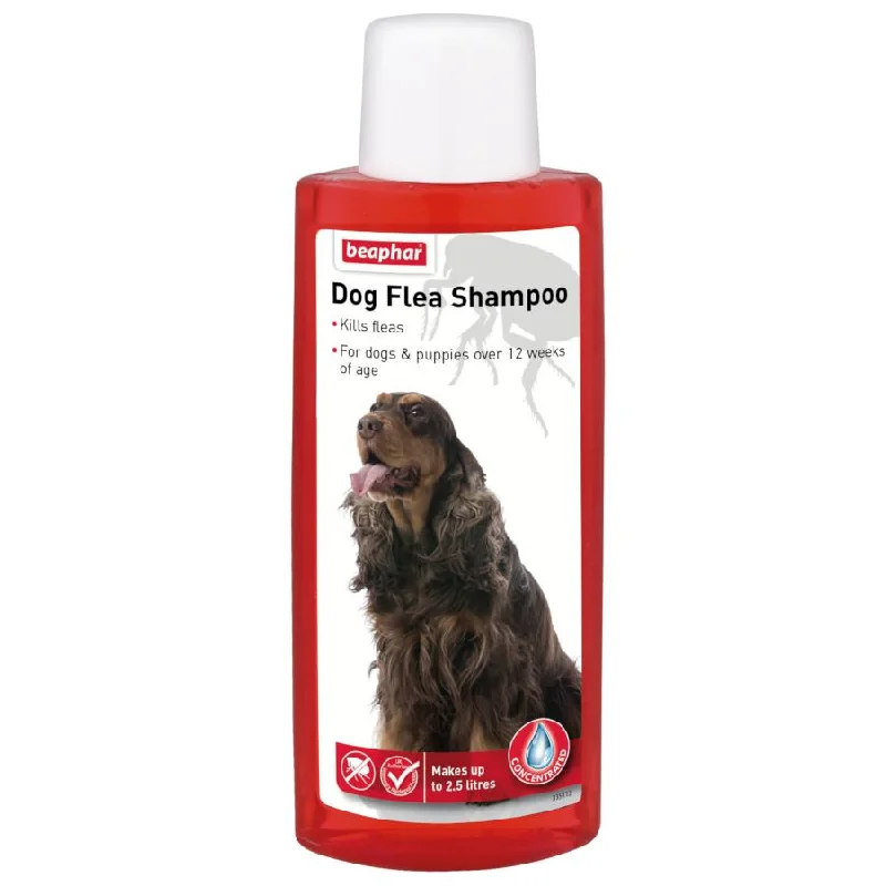 remove dead hair and dandruff, and promote pet skin health.Beaphar Dog Flea Shampoo 250ml