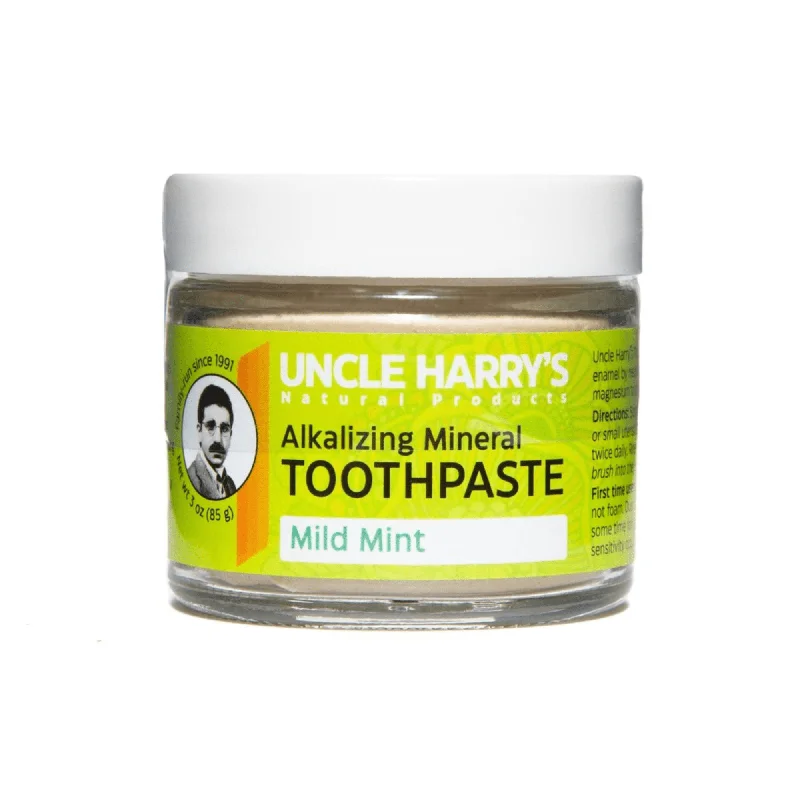 Uncle Harry's Natural Products Mild Mint Toothpaste (3 oz) #10070478