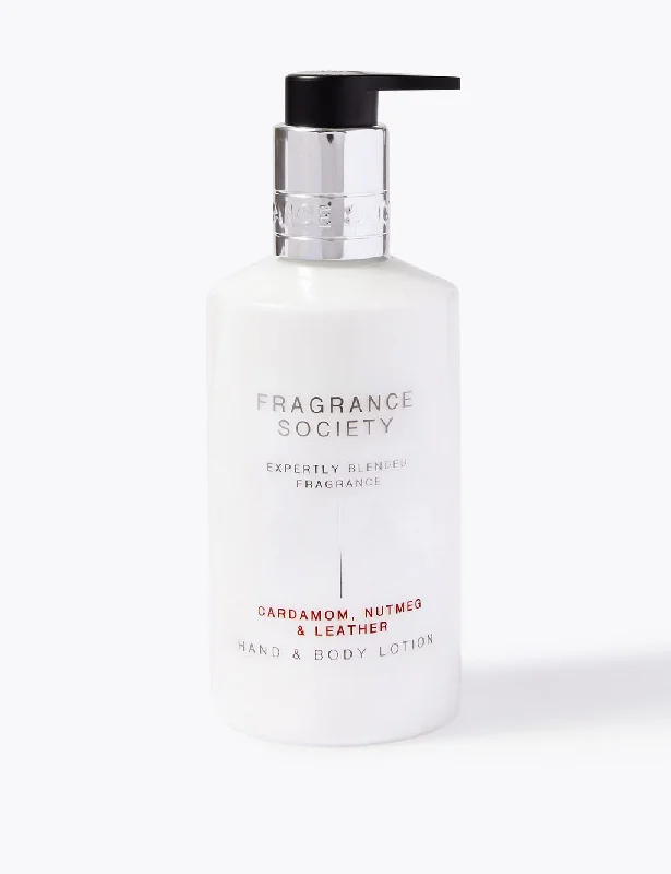 Cardamom, Nutmeg & Leather Hand & Body Lotion 265ml