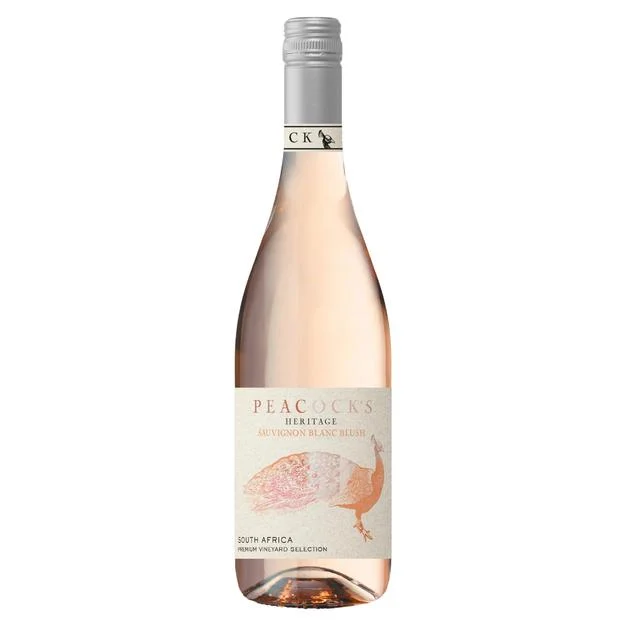 Peacock's Heritage Sauvignon Blanc Blush Rose   75cl